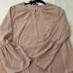 Blush blouse